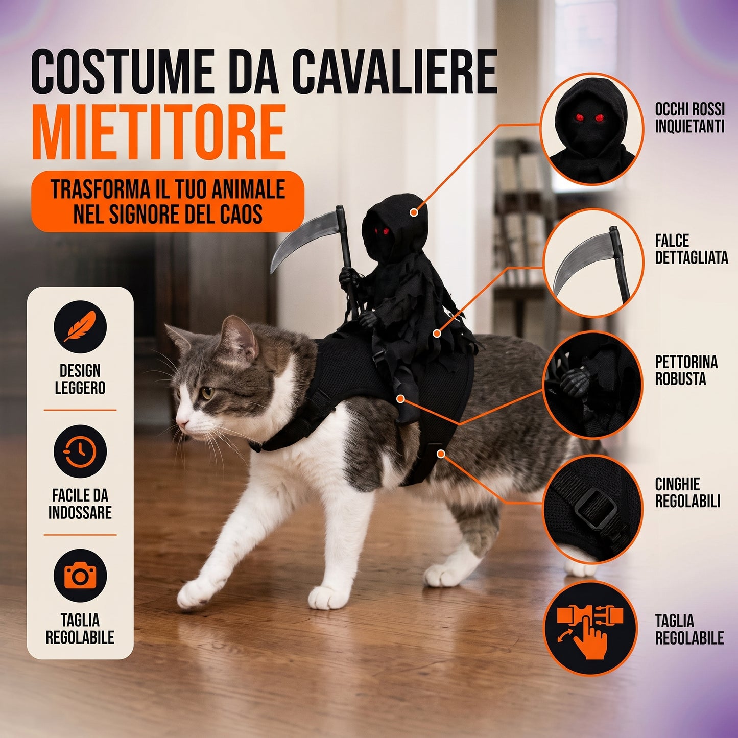 ReaperPaws™ — Costume Gatto
